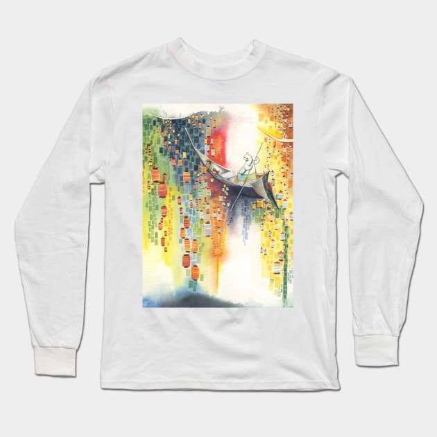 Lantern Long Sleeve T-Shirt by Alina Chau